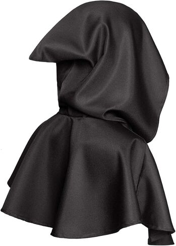 KOGOGO Monk Hood Medieval Friar Cowl Hat Wicca Pagan Cape with Cross in Kuwait