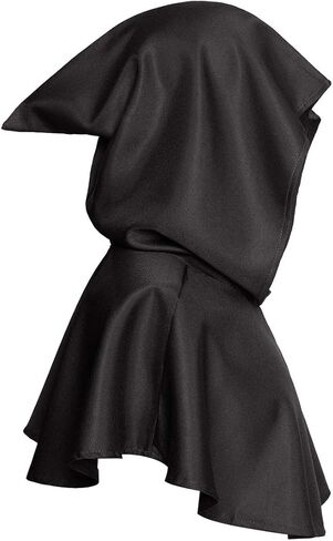 KOGOGO Monk Hood Medieval Friar Cowl Hat Wicca Pagan Cape with Cross in Kuwait