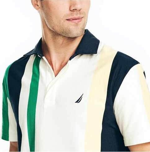 Nautica Men's Classic Fit Rugby Striped Polo in Saudi Arabia