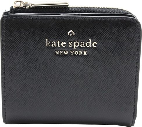 Kate Spade Staci Small L-Zip Bifold Wallet Black in Saudi Arabia