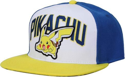 Bioworld Pokemon Pikachu Color Block Snapback Hat in Saudi Arabia