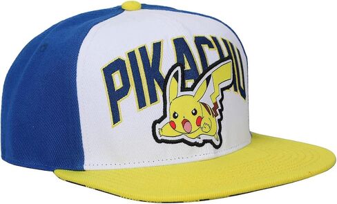 Bioworld Pokemon Pikachu Color Block Snapback Hat in Saudi Arabia