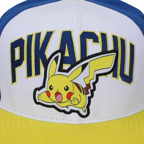 Bioworld Pokemon Pikachu Color Block Snapback Hat in Saudi Arabia