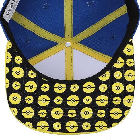 Bioworld Pokemon Pikachu Color Block Snapback Hat in Saudi Arabia