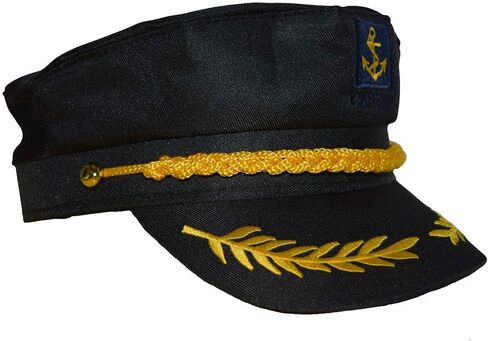 المراهقين الأدميرال الكابتن قبعة Snapback التطريز مرساة ربان قبعات الحفلات البحرية in Kuwait