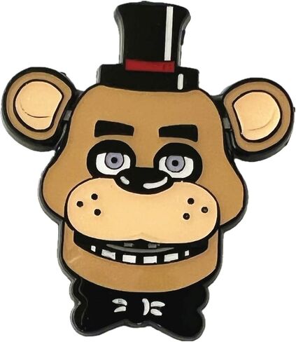 Five Night Freddy Pin Zinc Alloy Anime Cartoon Horror Pin for Boys Girls and Women (1) in Kuwait