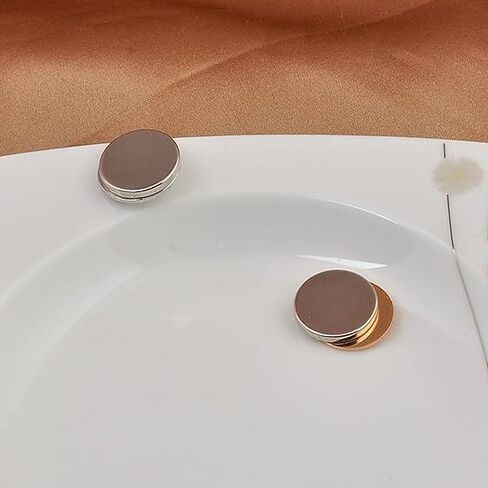 6 قطعة دبوس بروش صغير محول الملابس الحرة الضرر المغناطيس مشبك مغناطيس معدني التلبيب دبوس بروش حامل محول سهل in Kuwait