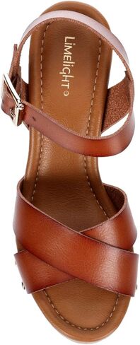 لايملايت أبريل - صنادل نسائية ذات كعب عالٍ من الخشب الصناعي in Kuwait