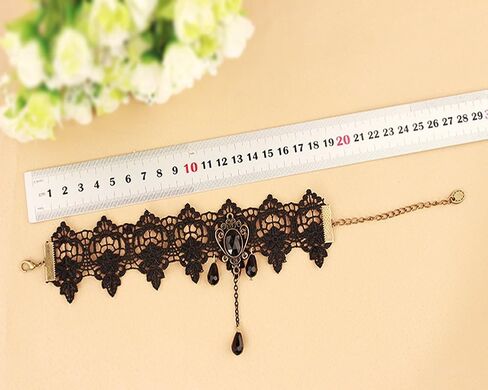 Ewanda store Romantic Retro Vintage Gothic Sexy Clear Rhinestone Anklet Foot Sandal Beach Wedding Jewelry Lace Ankle Bracelet Women Anklets Chain in Saudi Arabia