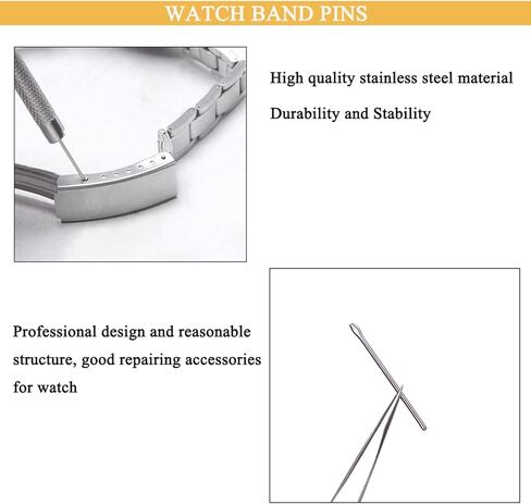 Aokelily Watch Link Removal Tool Kit, 522PCS in 1 Watch Repair Kit, Spring Bar Tool, Watch Tool Kit, Watch Band Strap Remover with 3 Extra Pins 4 Tips Pins 360PCS Link Pins in Kuwait