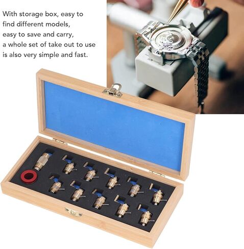 Watch Mainspring Winder for 2000, 2671, 2235, 8200, 8500 1, Brass DIY Watchmaker Tool with Ergonomic Handle, Professional Durable Convinient Copper for Repairing for Winding Tool in Kuwait