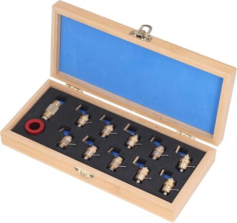 Watch Mainspring Winder for 2000, 2671, 2235, 8200, 8500 1, Brass DIY Watchmaker Tool with Ergonomic Handle, Professional Durable Convinient Copper for Repairing for Winding Tool in Kuwait