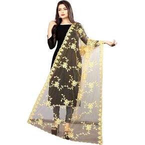 AKSHAR LLC Women's Net Scarf Shawls & Wraps for Evening Dress, Wedding & Special Occasion, Beach Swimsuit Cover-Up