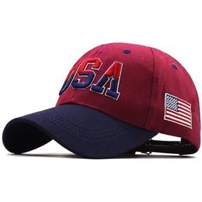 USA Baseball Cap American Flag Patriotic Hat Ball Sports Sun Hat for Adult Youth in Saudi Arabia