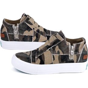 JENN ARDOR Wedge Sneakers for Women Lightweight Platform Shoes High Top Fashion Sneakers Hidden Wedgie Sneaker Ankle Booties for Women