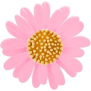 Cute Daisy Flower Brooch Pins, Plant Sunflower Suit Lapel Pin,Yellow White Sun Flower Dress Neckline Pin for Women Girls Men Gifts in Kuwait