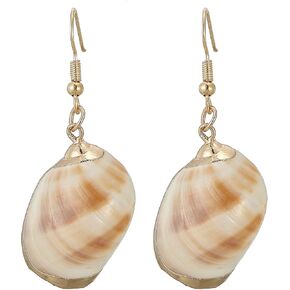 lureme Beach Jewelry Casual Seashell Conch Drop Dangle Earrings for Women and Girls (er006199) in Kuwait
