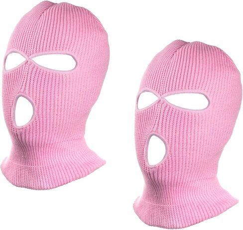 SUNTRADE 3-Hole Ski Face Mask Balaclava for Men and Women,Set of 2 in Kuwait