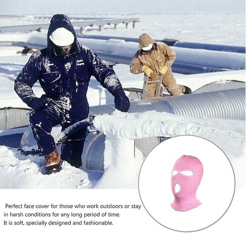 SUNTRADE 3-Hole Ski Face Mask Balaclava for Men and Women,Set of 2 in Kuwait