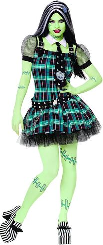 Spirit Halloween Monster High Adult Frankie Stein Costume | Officially Licensed | Group Costume | TV and Movie Costume in Saudi Arabia