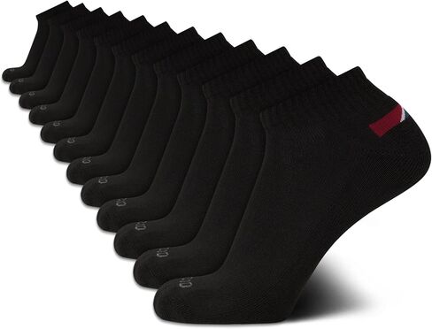 IZOD Men's Athletic Socks - Performance Cushion Quarter Socks (10 or 12 Pack) in Kuwait