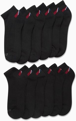 IZOD Men's Athletic Socks - Performance Cushion Quarter Socks (10 or 12 Pack) in Kuwait