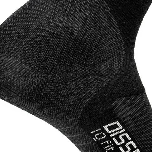 جوارب DISSENT Iq Fit LoPro عالية الأداء ومبطنة ودافئة فوق ربلة الساق طوال اليوم من صوف ميرينو للتزلج in Kuwait