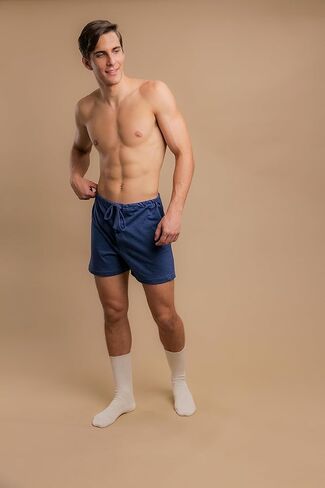 شورت بوكسر فضفاض برباط خالٍ من اللاتكس من كوتونيك للرجال الذين يعانون من حساسية الجلد والبشرة الحساسة in Kuwait