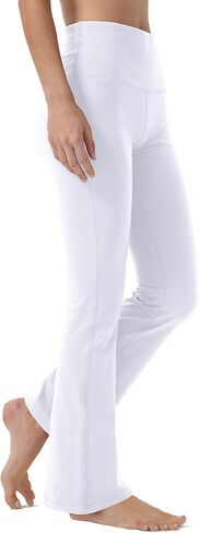 سراويل اليوجا Keolorn Bootcut للنساء سراويل عالية الخصر للتمرين للنساء سراويل عمل Bootleg للتحكم في البطن in Kuwait