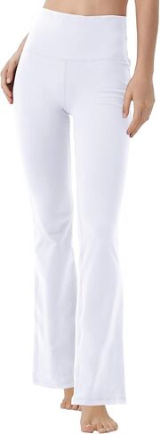 سراويل اليوجا Keolorn Bootcut للنساء سراويل عالية الخصر للتمرين للنساء سراويل عمل Bootleg للتحكم في البطن in Kuwait