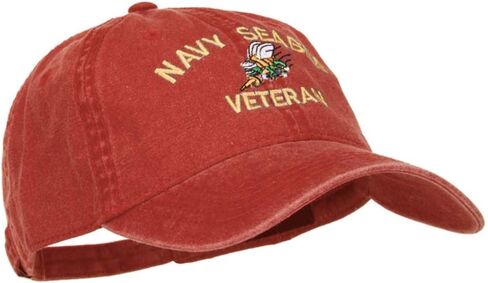 e4Hats.com قبعة مغسولة مطرزة عسكرية تابعة للبحرية الأمريكية Seabee in Saudi Arabia