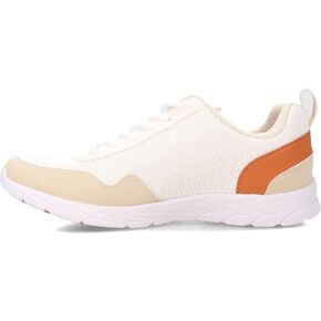 Vionic Women's Brisk Jetta Comfortable Lace Up Leisure Shoes- Supportive Walking Sneakers That Include Three-Zone Comfort with Orthotic Insole Arch Support