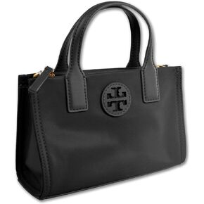 Tory Burch Womens 146437 Elle Gold-Tone Hardware Mini Nylon Tote Bag,