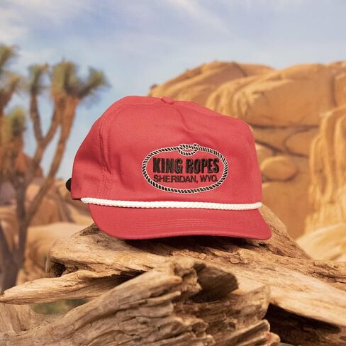 قبعة سائق الشاحنة King Ropes 5-Panel من القطن والبوليستر قابلة للتعديل in Saudi Arabia