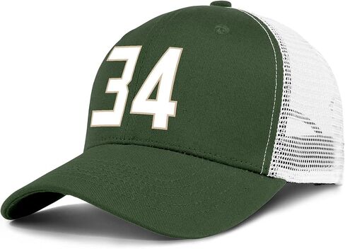 Sports Hat for Men Unisex Trucker Hats Dad Hat Adjustable Snapback Golf Hat Women Baseball Cap Green in Kuwait