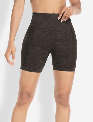 HIGORUN Intensify Athletic Shorts for Women Seamless Scrunch Workout Shorts High Waisted Active Gym Yoga Shorts in Saudi Arabia