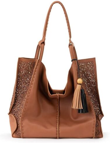The Sak Los Feliz Large Tote Bag in Leather, Roomy, Unlined Purse with Single Shoulder Strap in Kuwait