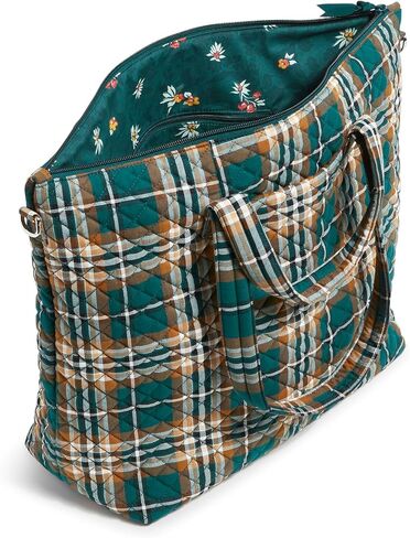 Vera Bradley Cotton Slouchy Tote Bag in Kuwait