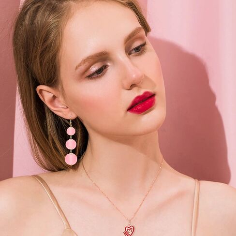 LOYALLOOK 4Pairs Tassel Earrings For Women Fan Shape Tassel Earrings Long Thread Tassel Earrings Bohemian Fringe Drop Handmade Earrings in Kuwait