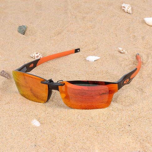 نظارات شمسية مستقطبة بمشبك لـ Oakley Crosslink OX8027 53x17 in Kuwait
