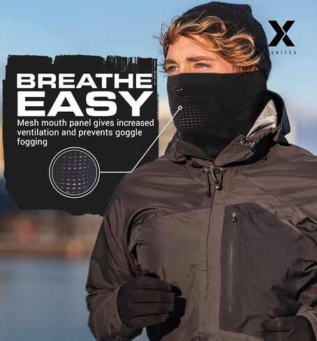 Ski Neck Gaiter, Winter Gaiter / Snowboarding Neck Warmer Gaiter, Breathable Ski Gator in Kuwait