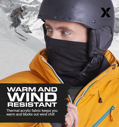 Ski Neck Gaiter, Winter Gaiter / Snowboarding Neck Warmer Gaiter, Breathable Ski Gator in Kuwait