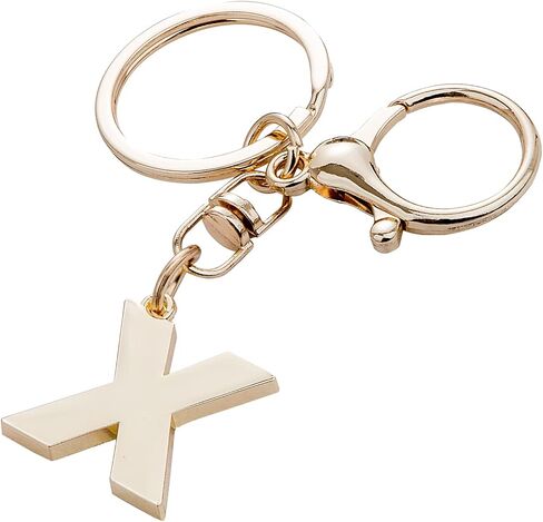 Zugzwang Key Chains Women - Cute Keychain for Car Keys, Gold Letter A-Z Keychains for Women in Kuwait
