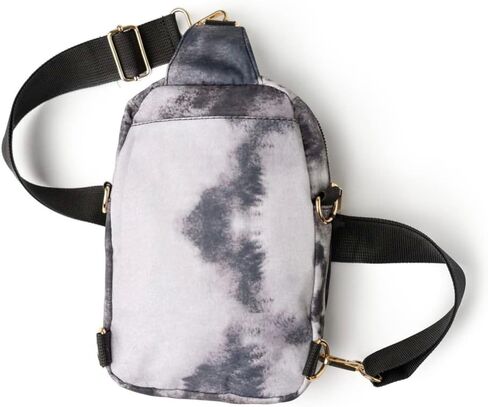 KEDZIE Aura Collection Roundtrip Tie Dye قابلة للتحويل وحقيبة كروسبودي محفظة الهاتف الخليوي للنساء مع حزام قابل للتعديل in Kuwait