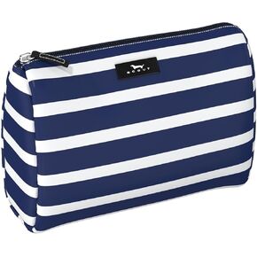 SCOUT Packin' Heat - Large, Water-Resistant, Zip Close Makeup Bag for Women- Toiletry Travel Bag - Cosmetic Bag, Black