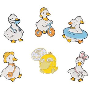 Cute Animal Enamel Pins Set-Enamel Pins for Backpacks Cute Pins for Jackets Enamel Pin Set for Bookbags Lapel Pin