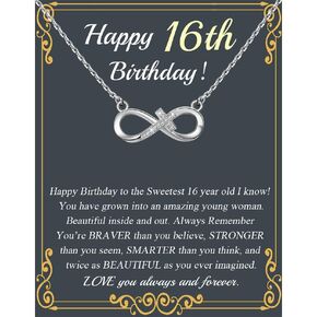 BNQL 16th Birthday Necklace Gifts for Girls 16 Year Old Birthday Gifts 16th Birthday Jewelry Sweet 16 Gifts for Daughter Niece Sister Friends in Kuwait