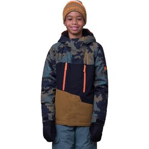 686 Boy's Geo Insulated Jacket - Snow & Ski Jacket, Thermal Clothing - Water & Weather Resistant