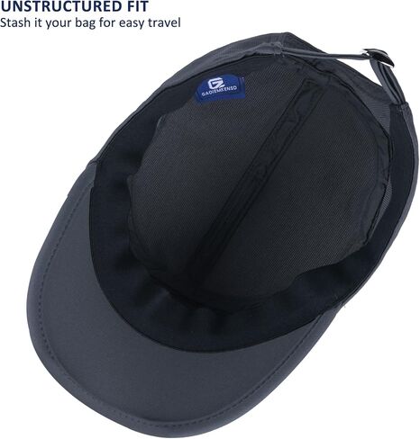 GADIEMKENSD Stretch Army Cap Cadet Military Hats Flat Top Baseball Cap Short Bill Breathable in Kuwait