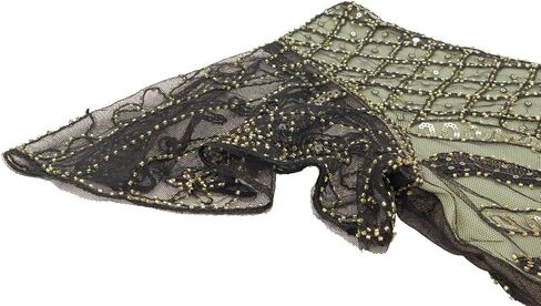 Women's 1920s Gatsby Inspired Sequin Beads Fringe Flapper Cocktail Roarings 20s Dress in Saudi Arabia